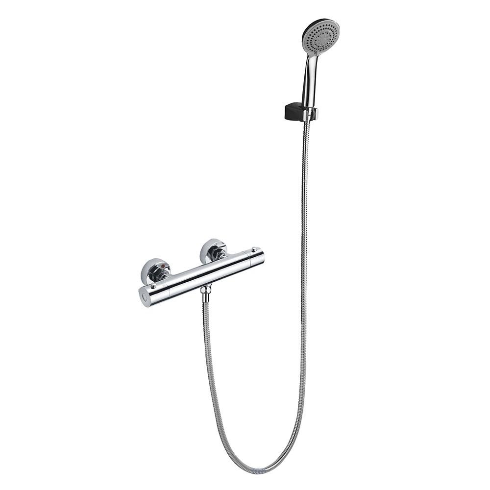 LLAVISAN L154224 PARÍS Grifo Ducha termostática Equipo Zinc - Imagen 2