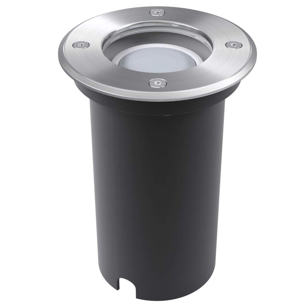 VXL Focos Led Empotrables De Suelo De Jardín Redondos 3 Unidades - Imagen 4