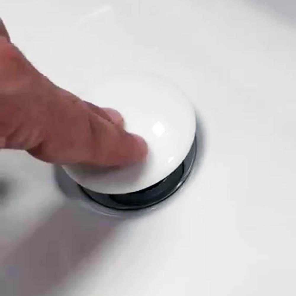 OXEN 171632 Válvula Clic Clac Universal Tapón Cerámica Blanco - Imagen 4