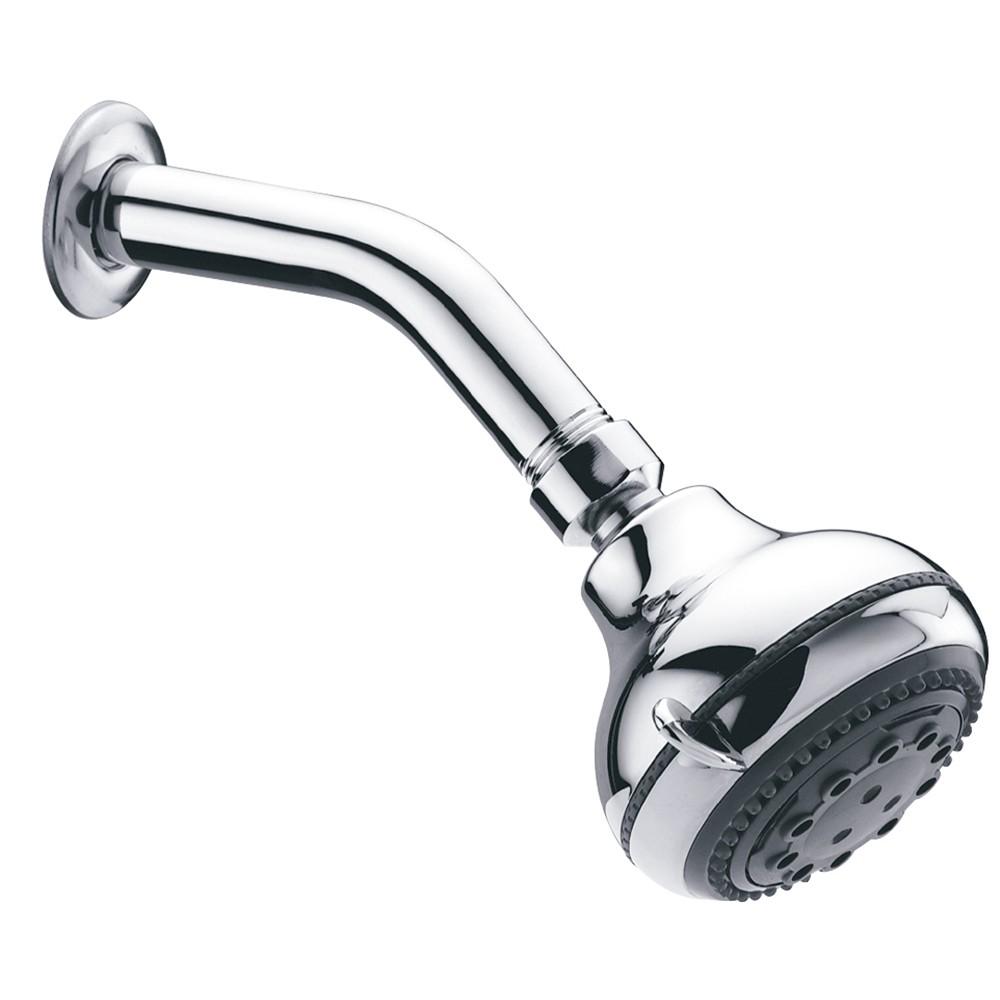 CLEVER 96141 Conjunto Brazo Rociador Ducha Mural Ø80 3F Zanzibar
