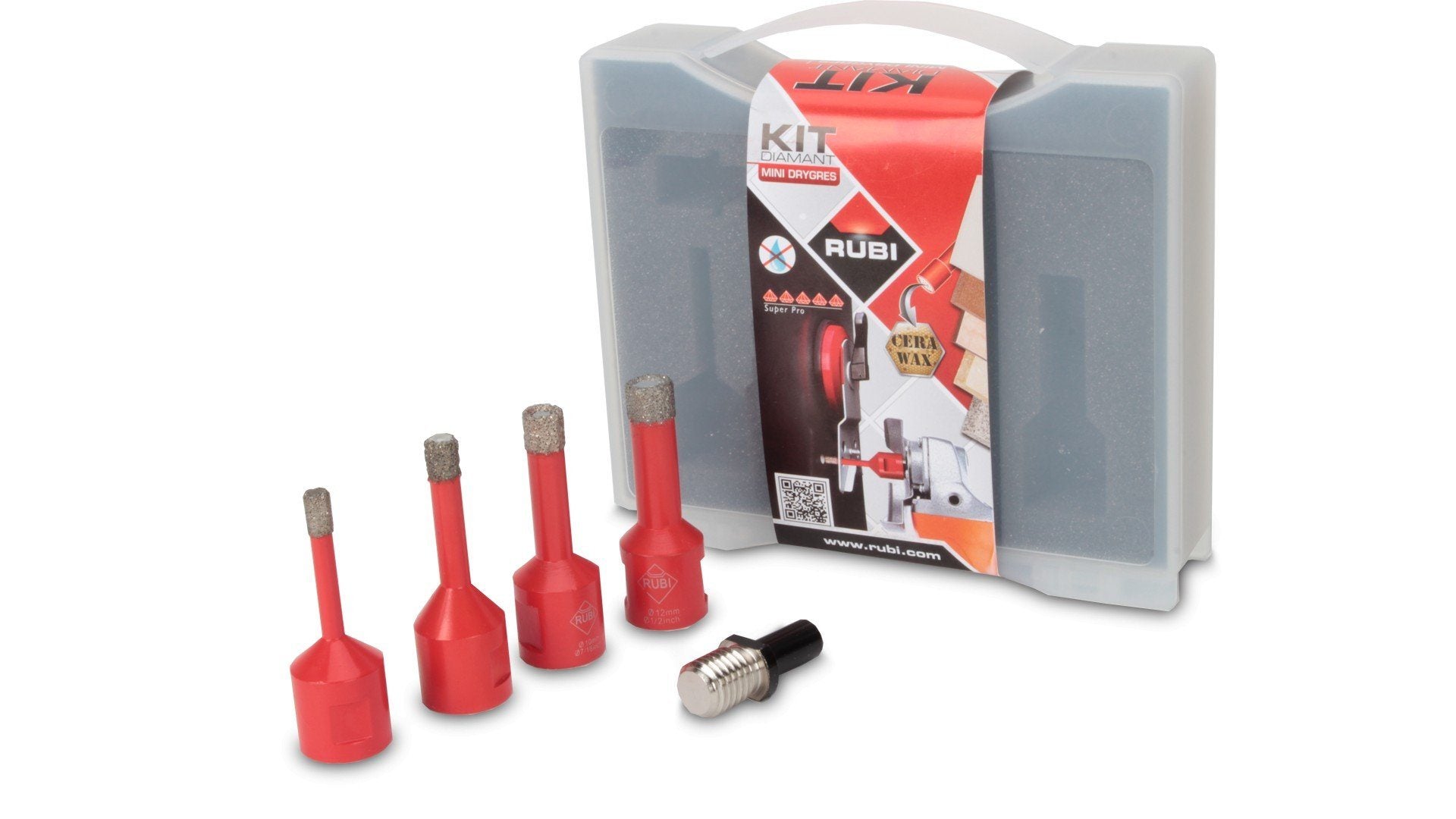RUBI 50938 Kit Brocas Mini Drygres